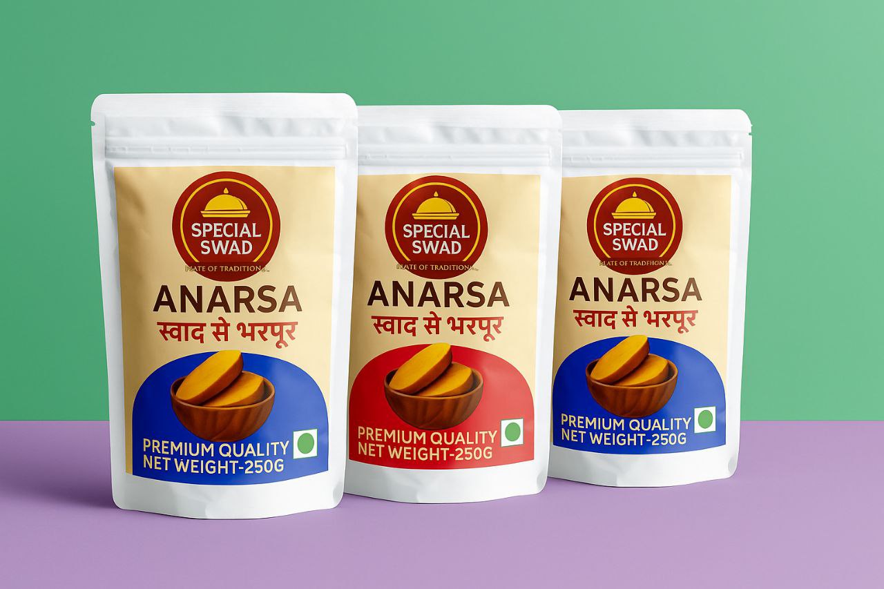 Traditional Anarsa ( pack of 3 )